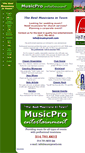 Mobile Screenshot of musicprostl.com